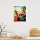 Noli me Tangere, c.1508 (Öl auf Leinwand) Poster (Küche)