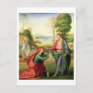 Noli me Tangere, c.1508 (Öl auf Leinwand) Postkarte