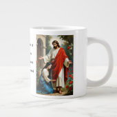 Noli Me Tangere Image and Greetings Jumbo-Tasse (Rechts)