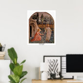 Noli Me Tangere von Fra Angelico Poster (Heimbüro)