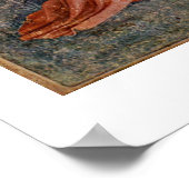 Noli Me Tangere von Fra Angelico Poster (Ecke)