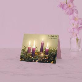 Noli Tardare — Advent Greeting Card Karte