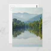 Nolichucky River in East Tennessee Postkarte (Vorne/Hinten)