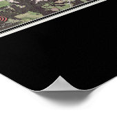 Nolin River Lake Kentucky Satellite Poster Karte (Ecke)