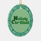 Nollaig Chridheil - schottische Keramik Ornament (Rechts)