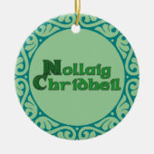 Nollaig Chridheil - schottische Keramik Ornament (Vorne)