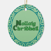 Nollaig Chridheil - schottische Keramik Ornament (Links)