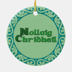 Nollaig Chridheil - schottische Keramik Ornament
