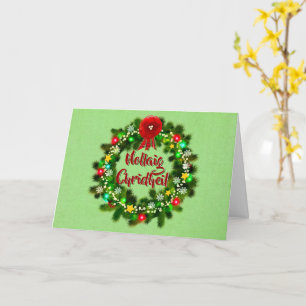 Nollaig Chridheil Schottischer Weihnachtsgruß Karte