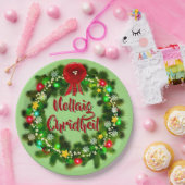 Nollaig Chridheil Scottish Christmas 9" Pappteller (Party)