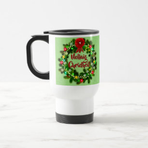 Nollaig Chridheil Scottish Christmas Reisebecher