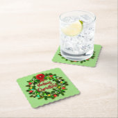 Nollaig Chridheil Scottish Christmas Untersetzer (Vor Ort)