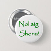 Nollaig Shona Button (Vorne & Hinten)