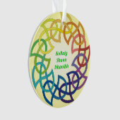 Nollaig Shona Dhaoibh - irische Ornament (Vorderseite)