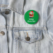 Nollaig Shona Duit Irish Christmas Santa Button (Beispiel)