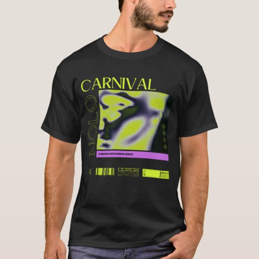 Nolo - Black Carnival T Shirt (mit Tracklist) (Vorderseite)