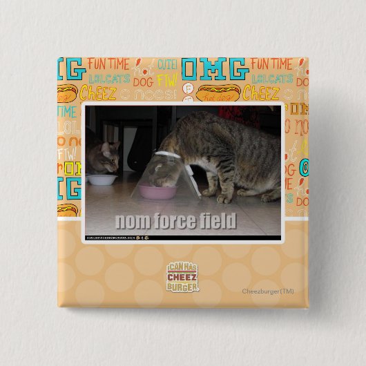 nom Kraftfeld Button (Vorderseite)