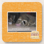 nom Kraftfeld Getränkeuntersetzer (Vorderseite)