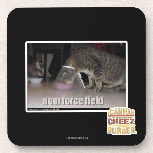 nom Kraftfeld Untersetzer (Vorderseite)