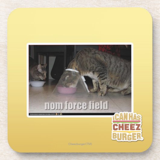 nom Kraftfeld Untersetzer (Vorderseite)