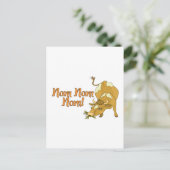 Nom Nom Cow Postkarte (Stehend Vorderseite)