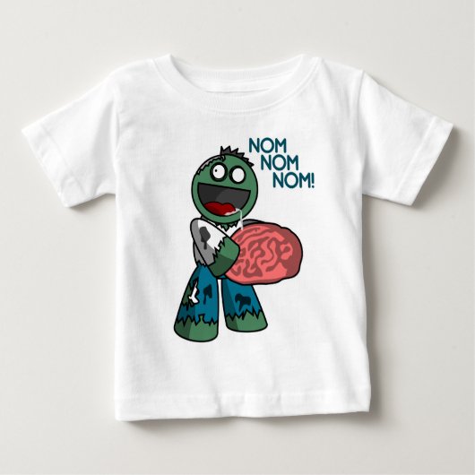 Nom Nom Nom! Baby T-shirt (Vorderseite)