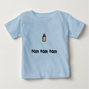 nom nom nom baby t-shirt