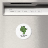 Nom nom nom broccoli magnet (In Situ (Geschirrspüler))