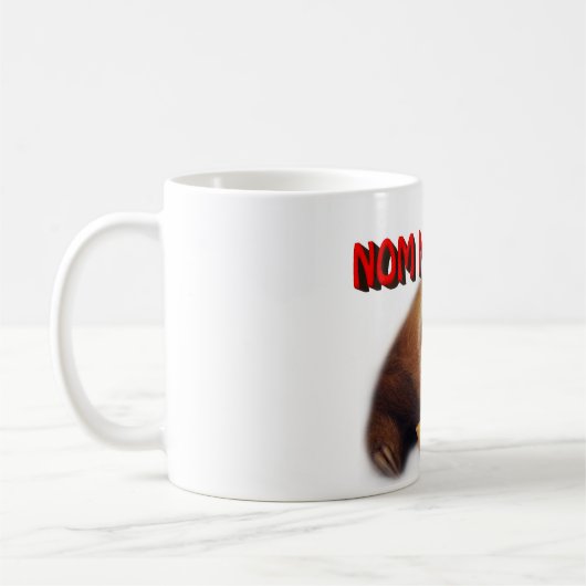 nom nom nom kaffeetasse (Links)