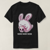 Nom Nom Nom Killer Kaninchendesign für einen unans T-Shirt (Design vorne)