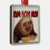 nom nom nom ornament aus metall (Rechts)