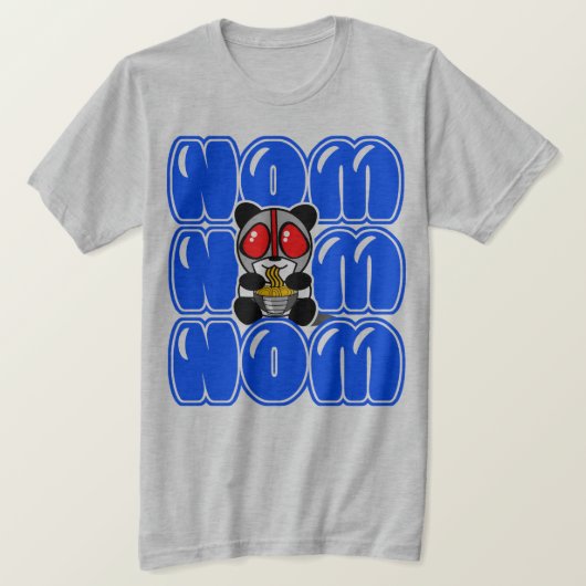 NOM NOM NOM PANDA-T-SHIRT T-Shirt (Design vorne)