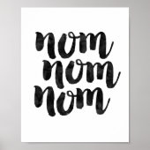 Nom Nom Nom Poster (Vorne)