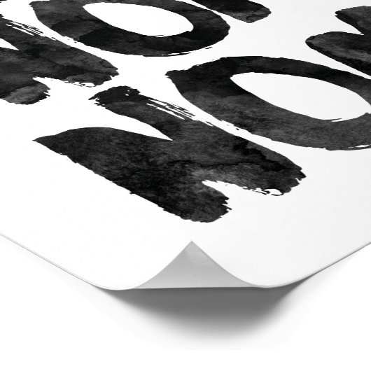 Nom Nom Nom Poster (Ecke)