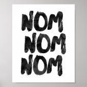 Nom Nom Nom Poster (Vorne)