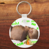 nom nom nom sloth schlüsselanhänger (Vorderseite)