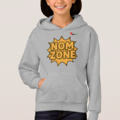 Nom Zone - Comic-Textexplosion Hoodie (Vorderseite)
