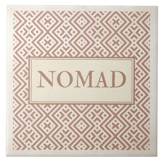 Nomad-Kachel Fliese (Vorderseite)