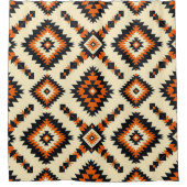 Nomad Mosaic Duschvorhang (Vorderseite)