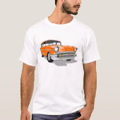 Nomade 1957 in der Orange T-Shirt (Vorderseite)