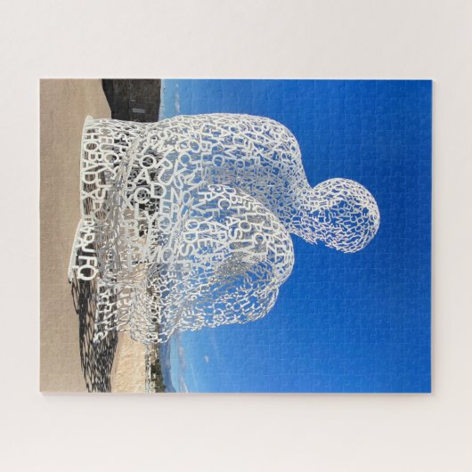 Nomade Scupture, Antibes France Jigsaw Puzzle (Horizontal)