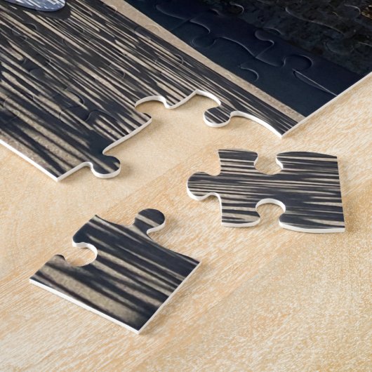 Nomade Scupture, Antibes Frankreich Puzzle (Seite)