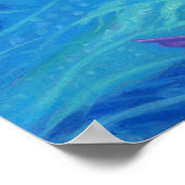 Nomaden für den Ozean, Fantasiekunst, Meerjungfrau Poster (Ecke)