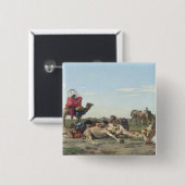 Nomaden in der Wüste, 1861 Button (Vorne & Hinten)