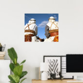 Nomaden-Poster der Wüstenmänner Poster (Heimbüro)