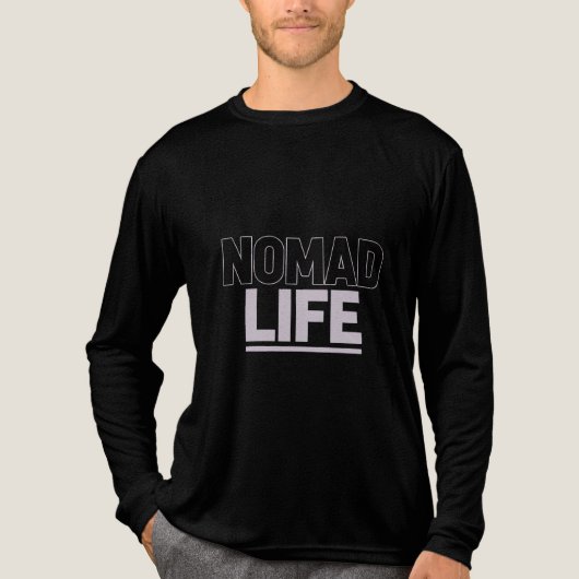 NOMADENLEBEN Tri-Blend SHIRT (Vorderseite)