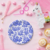 NOMADESAUSTRALIENS blue toile de Jouy Pappteller (Party)