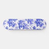 NOMADESAUSTRALIENS blue toile de Jouy Skateboard (Horizontal)