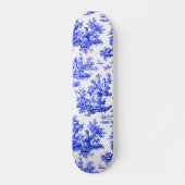 NOMADESAUSTRALIENS blue toile de Jouy Skateboard (Vorne)