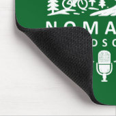 Nomadic Soundscapes - Elegant Mouse Pad Mousepad (Ecke)
